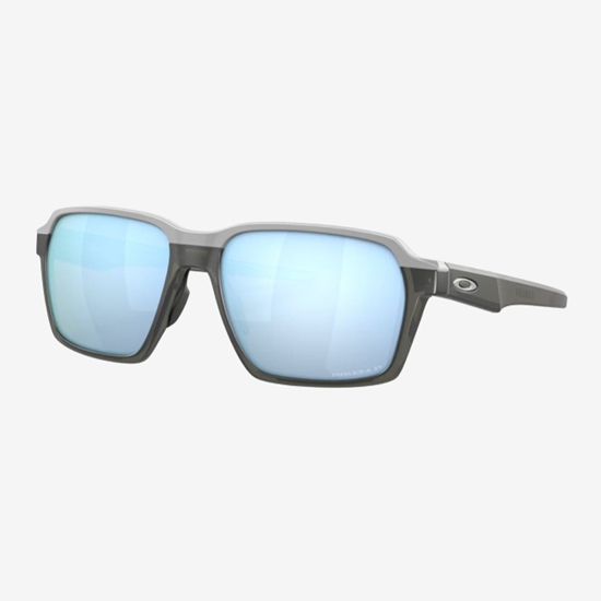 OAKLEY sončna očala 4143-12 PARLAY Matte Grey Smoke Prizm Deep Water Polarized