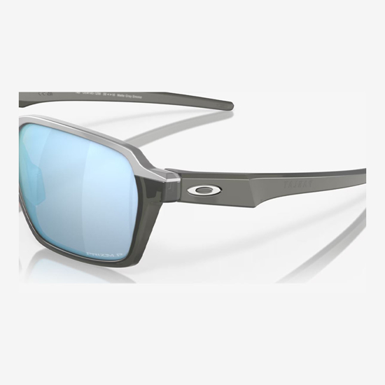 OAKLEY sončna očala 4143-12 PARLAY Matte Grey Smoke Prizm Deep Water Polarized