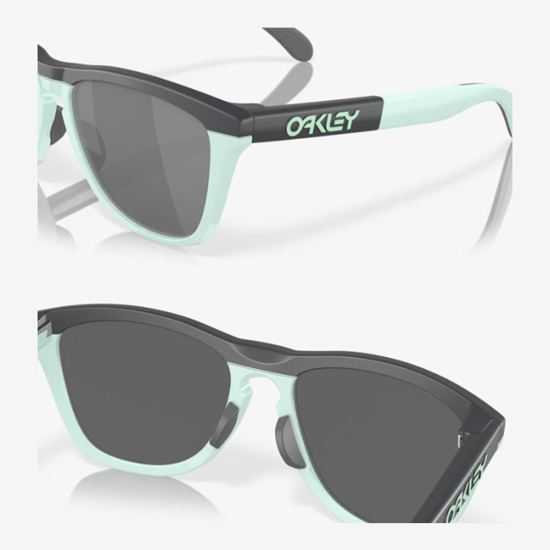 OAKLEY sončna očala 9284-03 FROGSKINS RANGE Matte Carbon/Blue Milkshake Prizm Black