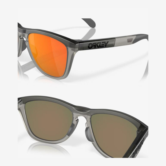OAKLEY sončna očala 9284-01 FROGSKINS RANGE Matte Grey Smoke/Grey Ink Prizm Ruby