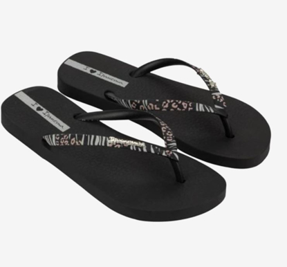 IPANEMA ž japonke 83538 AR067 DUNA FEM black grey