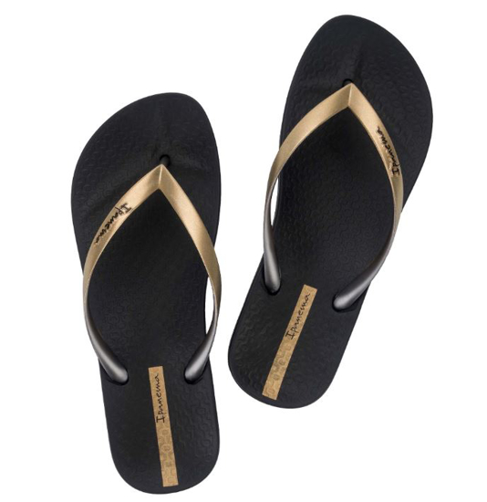 IPANEMA ž japonke 27183 AV441 ANAT SHINE black gold