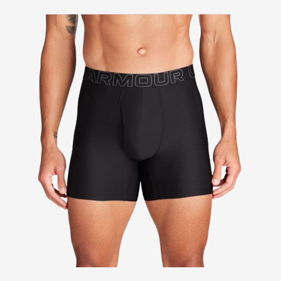 UNDER ARMOUR m spodnje hlače 1383884-001 PERFORMANCE TECH MESH 6'' 3-PACK BOXERJOCK®
