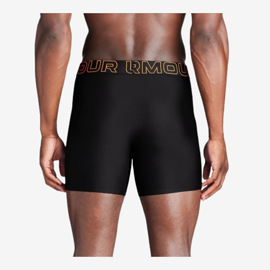 UNDER ARMOUR m spodnje hlače 1383878-002 PERFORMANCE TECH 6'' 3-PACK BOXERJOCK® black