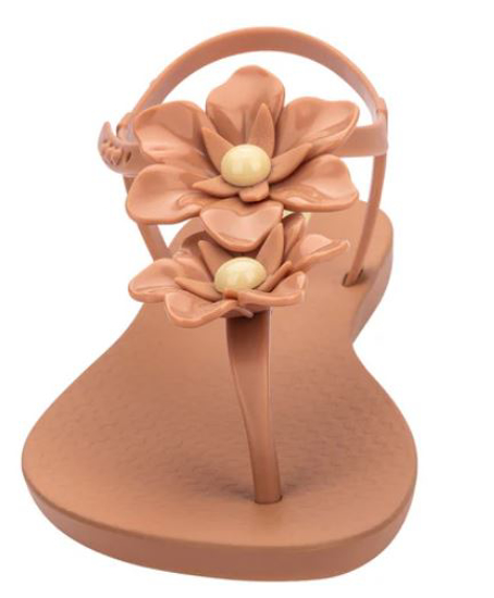 IPANEMA ž sandali 83565 AS019 DUO FLOWERS brown yellow