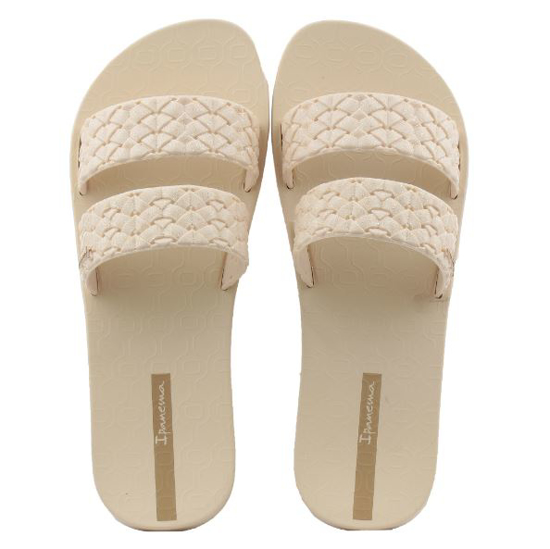 IPANEMA ž natikači 83243 AS021 RENDA II FEM beige glitter