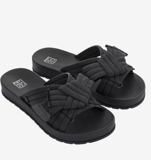 ZAXY ž natikači 18634 AN597 URBANA SLIDE black