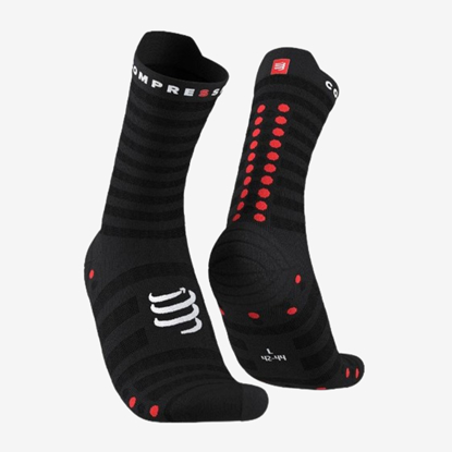 COMPRESSPORT tekaške nogavice XU00050B 906 PRO RACING V4.0 ULTRALIGHT SOCKS black