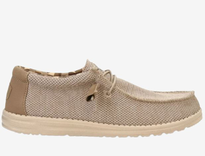 HEYDUDE m čevlji 40019-205 WALLY SOX beige