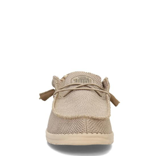 HEYDUDE m čevlji 40019-205 WALLY SOX beige