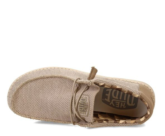 HEYDUDE m čevlji 40019-205 WALLY SOX beige