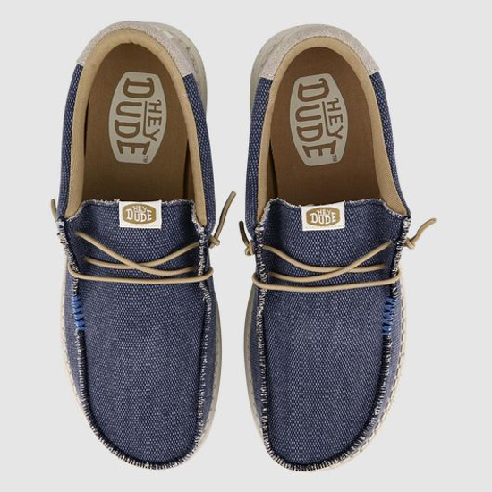 HEYDUDE m čevlji 40952-410 WALLY COASTLINE navy
