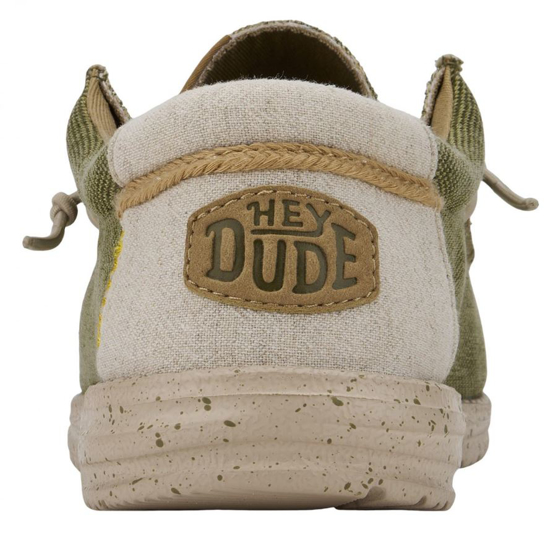 HEYDUDE m čevlji 40952-337 WALLY COASTLINE olive