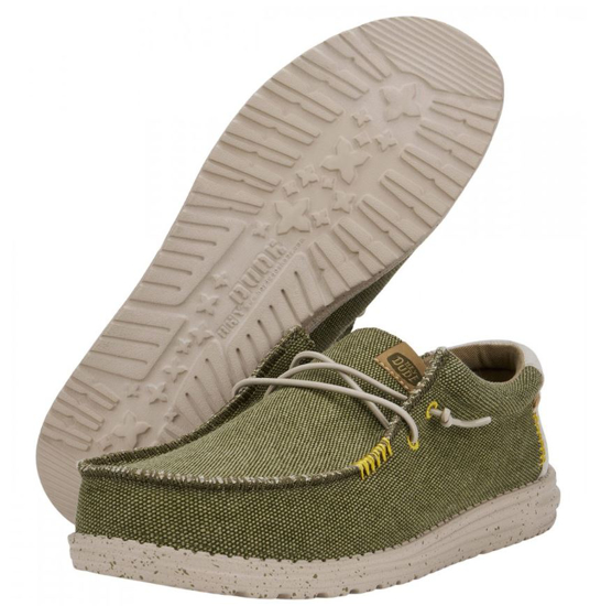 HEYDUDE m čevlji 40952-337 WALLY COASTLINE olive
