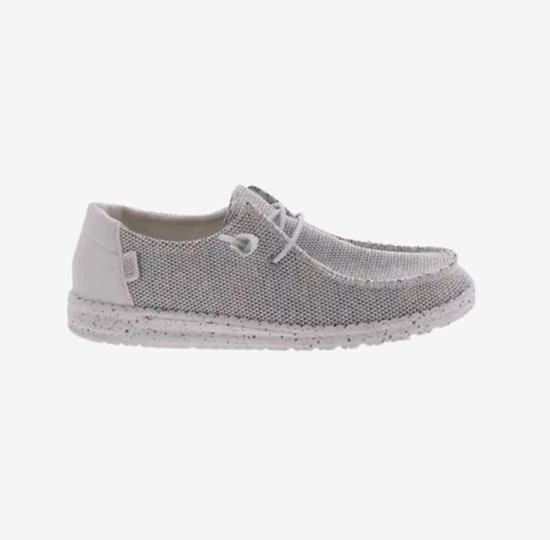 HEYDUDE ž čevlji 40078-1KA WENDY SOX stone white