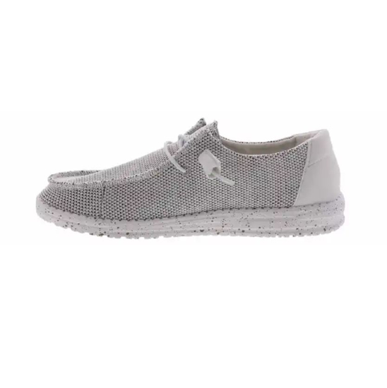 HEYDUDE ž čevlji 40078-1KA WENDY SOX stone white