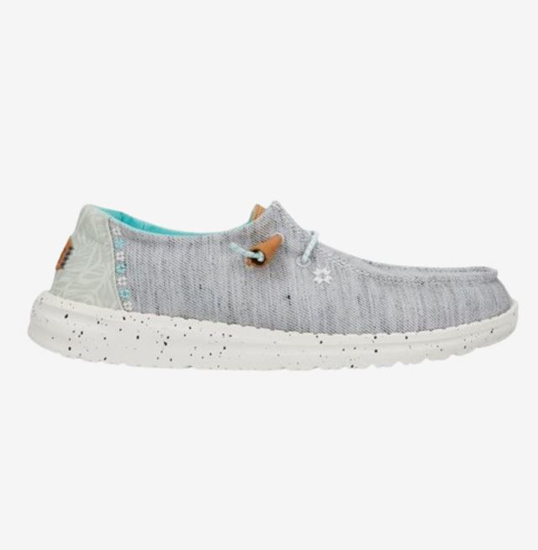 HEYDUDE ž čevlji 40753-030 WENDY HEATHERED SLUB grey
