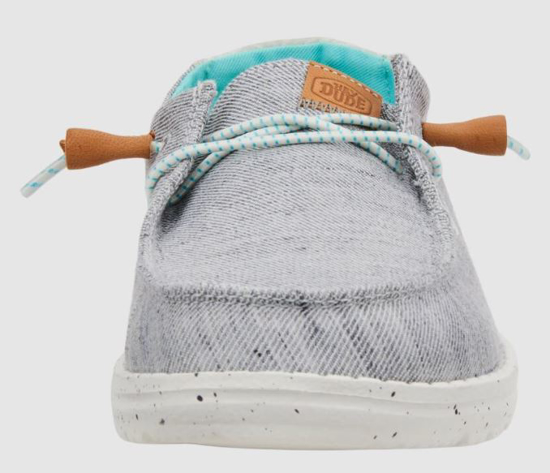 HEYDUDE ž čevlji 40753-030 WENDY HEATHERED SLUB grey