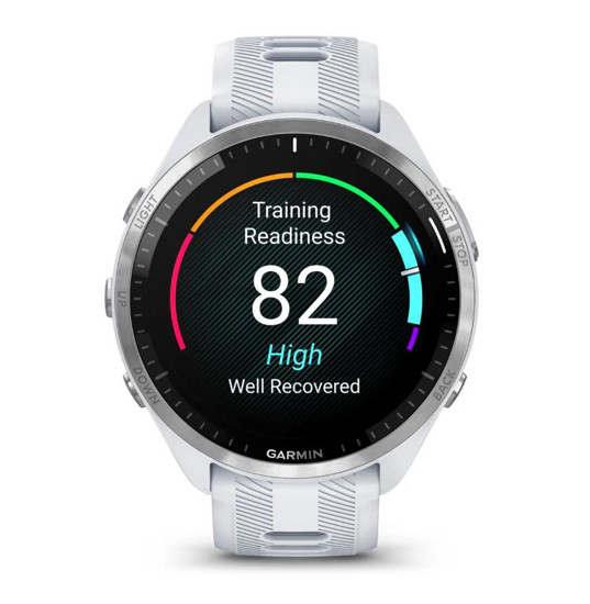 GARMIN športna ura FORERUNNER 965 AMOLED whitestone