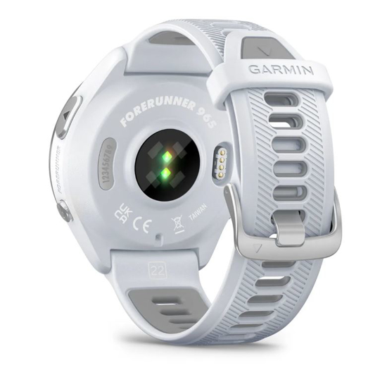 GARMIN športna ura FORERUNNER 965 AMOLED whitestone