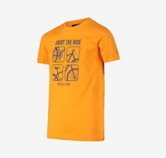 CMP otr majica 34F7054 C550 KID T-SHIRT flame