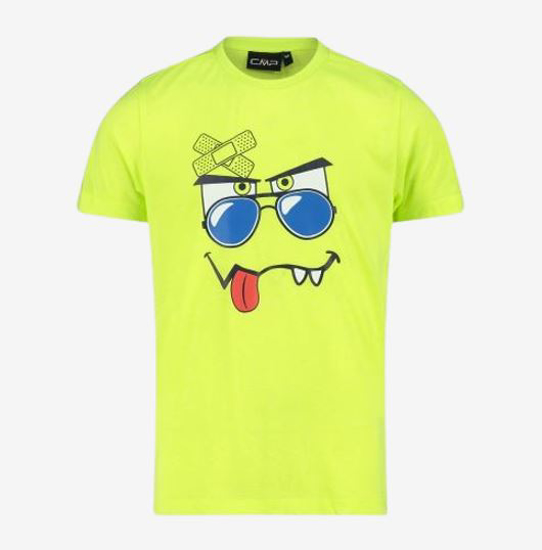 CMP otr majica 34F7054 E336 KID T-SHIRT lime