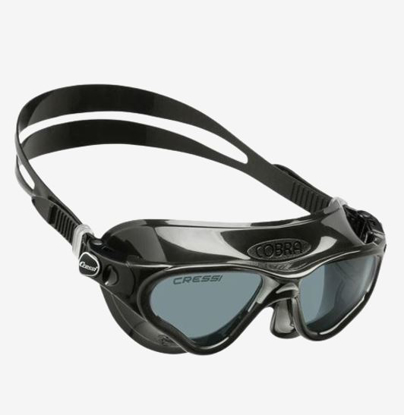 CRESSI odr plavalna očala DE201992 COBRA black black smoked lens