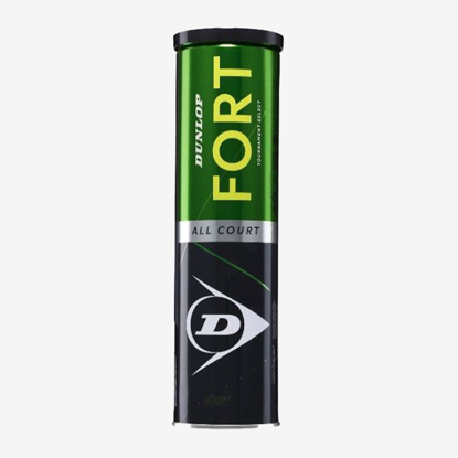 DUNLOP žogice za tenis FORT 4 yellow