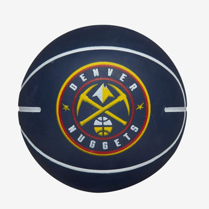 WILSON žogica WTB1100PDQDEN NBA DRIBBLER DENVER NUGGETS dark blue