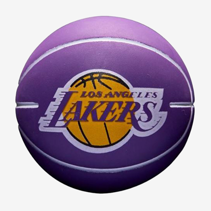 WILSON žogica WTB1100PDQLAL NBA DRIBBLER LOS ANGELES LAKERS purple