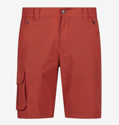 CMP m hlače 31T5637 C666 BERMUDA red
