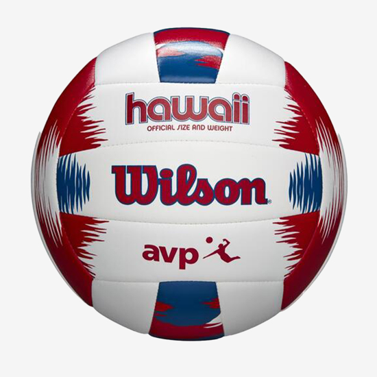 WILSON žoga za odbojko SET WTH80219 HAWAII AVP VOLLEYBALL white red