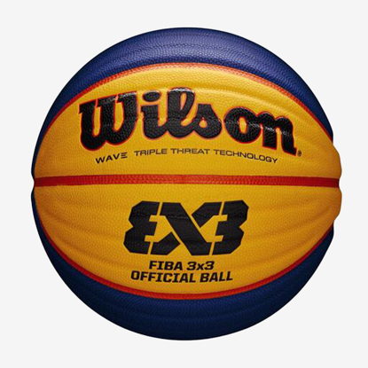 WILSON košarkarska žoga WTB0533XB FIBA 3X3 GAME BASKETBALL yellow blue