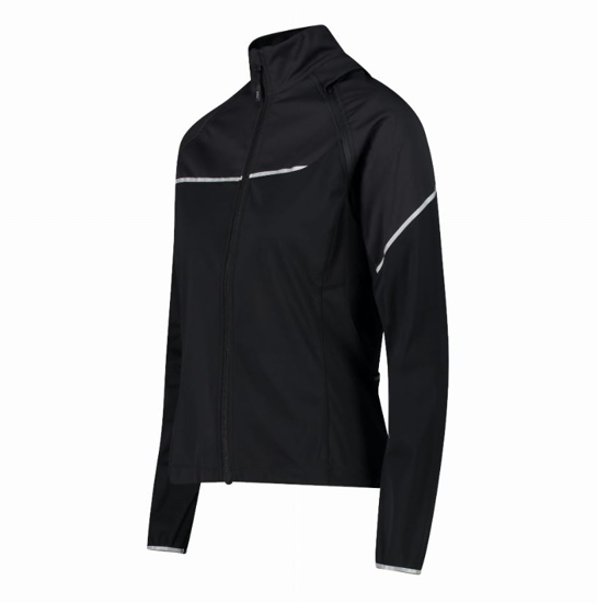 CMP ž softshell/brezrokavnik 31A2556 U901 JACKET WITH DETACHABLE SLEEVES black
