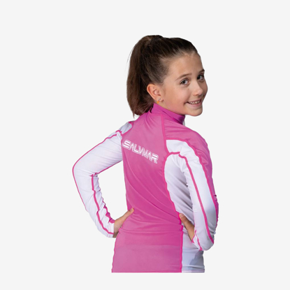 SALVIMAR otr uv majica ASN0017 RUSH GUARD 50+ white pink