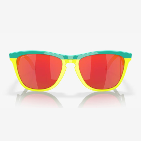 OAKLEY sončna očala 9289-02 FROGSKINS HYBRID Celeste/Tennis Ball Yellow Prizm Ruby