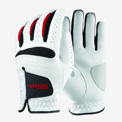 WILSON m golf rokavice WGJA00805 FEEL PLUS GLOVE 2 PACK LEFT white