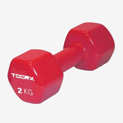 TOORX uteži MV-2 VINIL 2 KG red