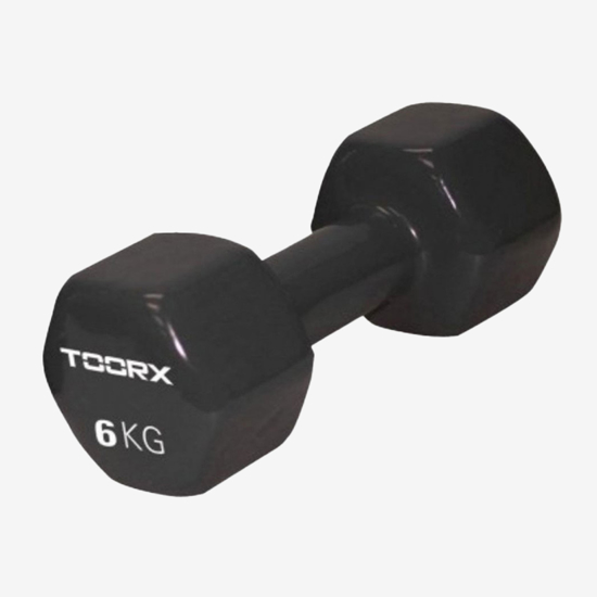 TOORX utež MV-6 VINIL 6 KG black