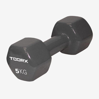 TOORX uteži MV-5 VINIL 5 KG dark antracite