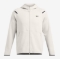 UNDER ARMOUR m jopica UNSTOPPABLE FLEECE FULL-ZIP HOODIE summit white black