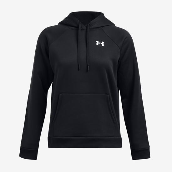 UNDER ARMOUR ž kapucar 1386507-001 ARMOUR FLEECE HOODIE black