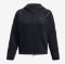 UNDER ARMOUR ž jopica UNSTOPPABLE FLEECE FULL-ZIP black white