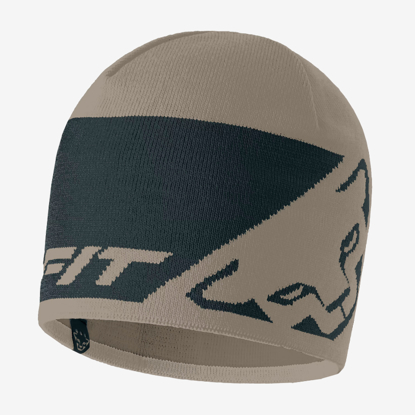 DYNAFIT kapa 70512 5261 LEOPARD LOGO BEANIE rock khaki