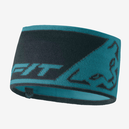 DYNAFIT trak 70513-8071 LEOPARD LOGO HEADBAND storm blue
