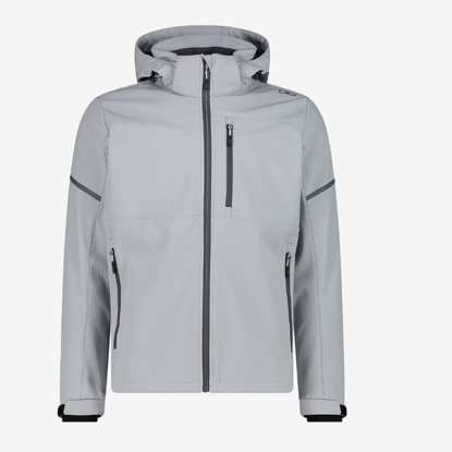 CMP m softshell 34A2927 U433 JACKET IN RIPSTOP alluminio