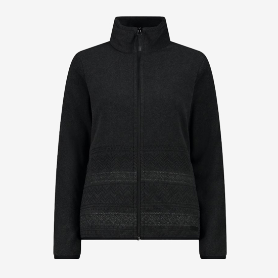 CMP ž jopica 34H0416 U905 JACKET ARCTIC FLEECE carbone mel nero