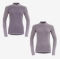 DEVOLD ž perilo majica KVITEGGA MERINO 230 CROSS NECK orchid