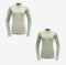 DEVOLD ž perilo majica KVITEGGA MERINO 230 CROSS NECK raw white