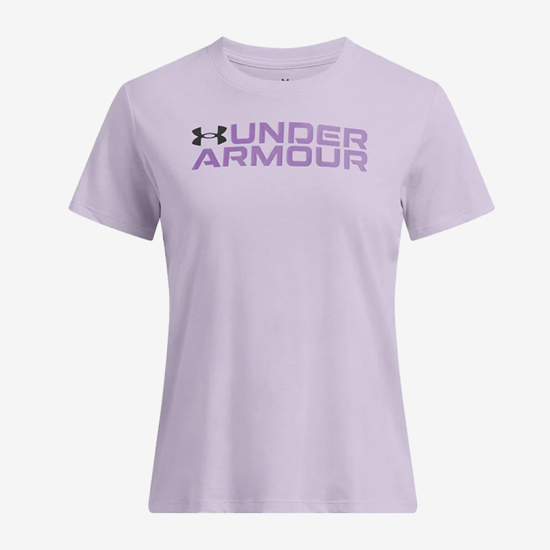 UNDER ARMOUR ž majica 1386847-535 BIG LOGO  PACK SHORT SLEEVE salt purple white
